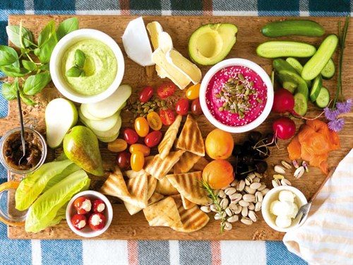 Dips -and -platter
