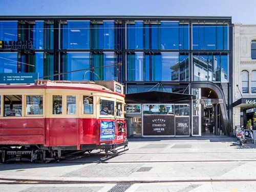 Explore -Christchurch -trams -city