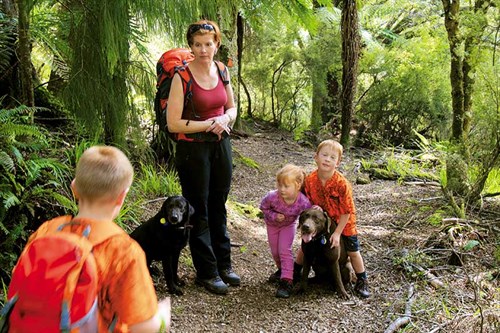 OUr -kids -have -loved -tramping -wiht -the -dogs -since -a -young -age