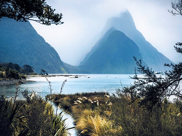 Moody days at Milford Sound