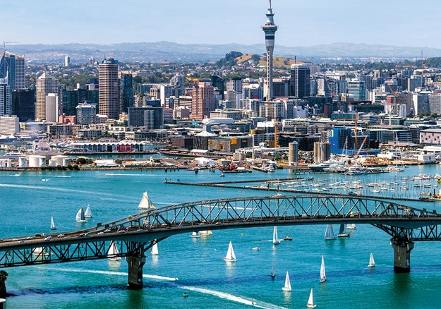 The beautiful Auckland Harbour