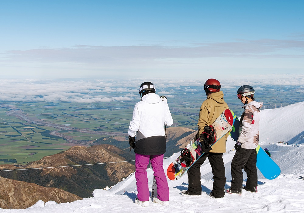 Christchurch Skiing at Mt Hutt
