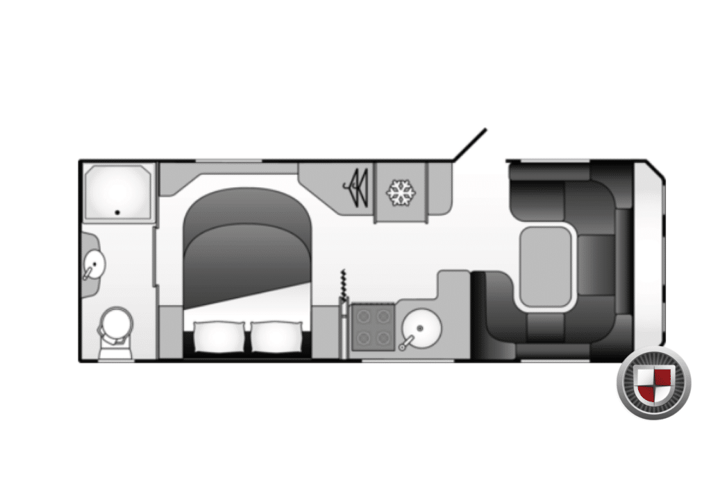 NZMCD Coachman Lusso floorplan