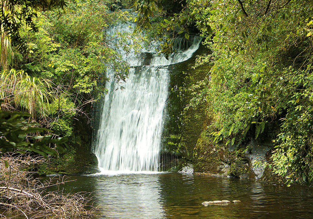 Waterfall on Hinerau Track, Lake Waikaremoana